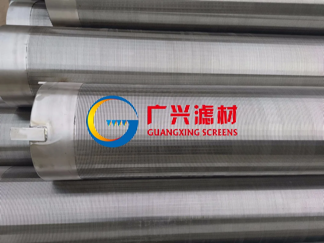 Stainless Steel Wire Filter Screen Johnson Water Well Screen Pipe Based Well Screen Tube Sand Control Screen Water Well Drill Stainless Steel Casing and Screen