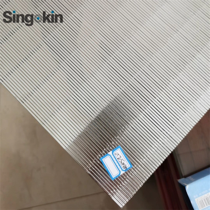 8 5/8&quot; 0.5mm 1mm Slot Stainless Steel Wedge Wire Water Well Drilling Screen