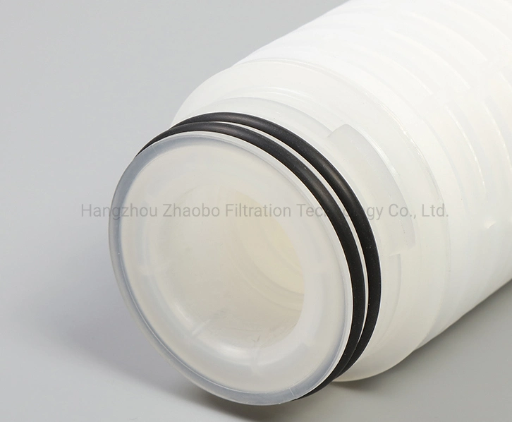 Wholesale PP/Pes/PTFE/PVDF/Nylon Pleated Filter Cartridge 0.2 Micron 5/10/20/30/40&quot; Industrial Hydrophobic PTFE Air Oil Water Treatment Filter Code 7 Soe DOE