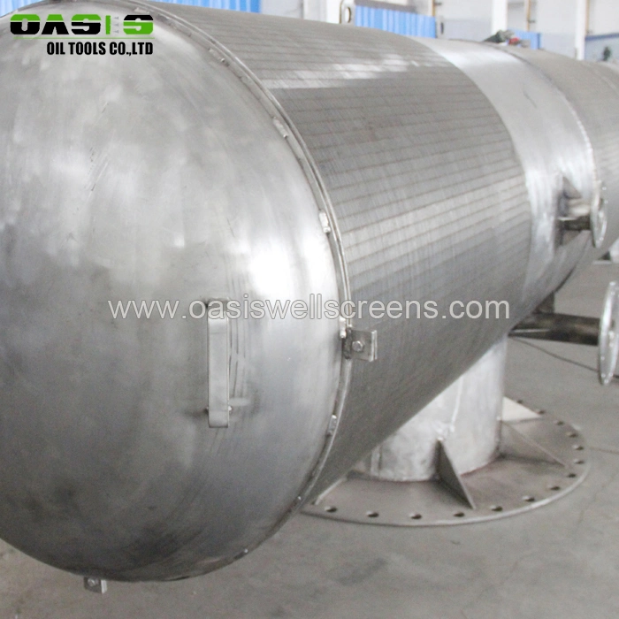 Stainless Steel Passive Intake Wedge Wire Screens for Sea Water Desalination