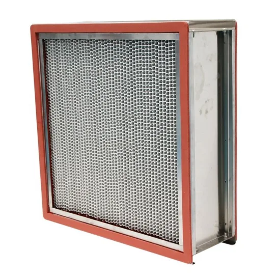 Stainless Steel High Temperature Resistant Industrial Air Filter for Ventilating System