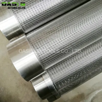 Direct From Factory Water Well Drilling Pipe Based Wedge Wire Screen