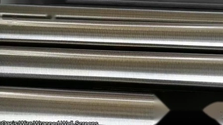 Slip on Stainless Steel Wire Wrap Screens Pipe Based Well Screens