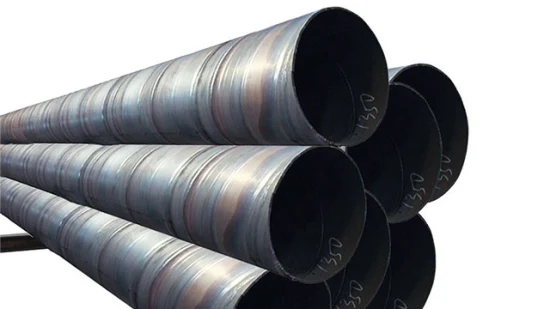 S275j0 6mm-20mm Thick API 5L X42 X52 X56 X60 Steel Pipe SSAW Welded Spiral Steel Pipe Used for Water Well Casing Pipe Factory Price