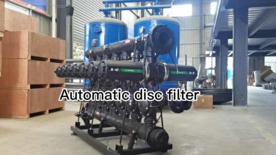 Automatic Backwash Disc Filter Reverse Osmosis System Pretreament Industrial Equipment Water Filtration Equipment Wastewater Treatment Equipment