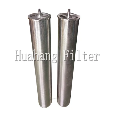 Stainless Steel Wire Johnson filter Pipe Wrapped water well Screen